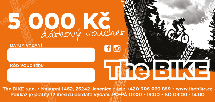 detail Dárkový voucher 5000 Kč