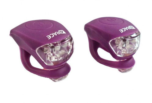 4Race Blikačka přední + zadní silicon