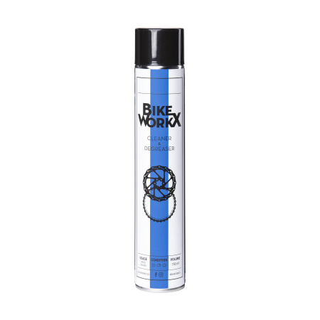 detail BikeWorkX Cleaner & Degreaser sprej 750ml