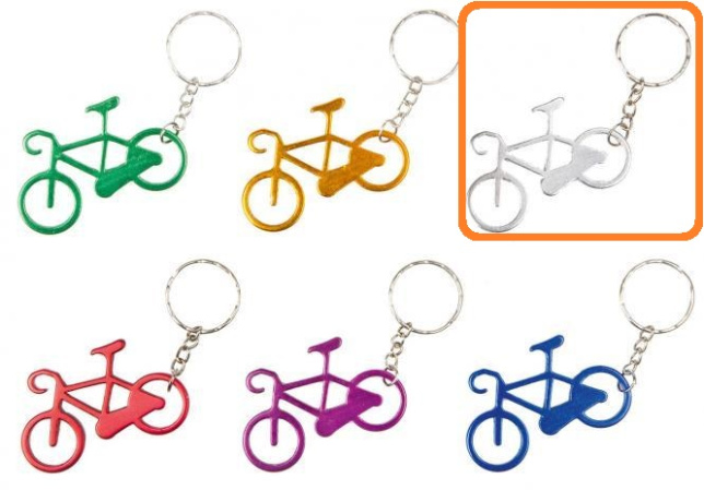 detail Ventura přívěšek na klíče BIKE