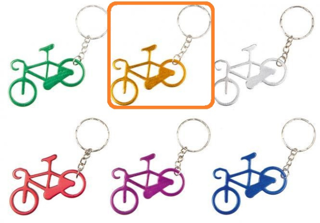 detail Ventura přívěšek na klíče BIKE