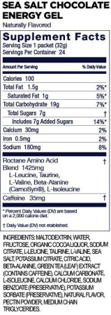 detail GU Roctane Energy Gel 32g Sea Salt Chocolate