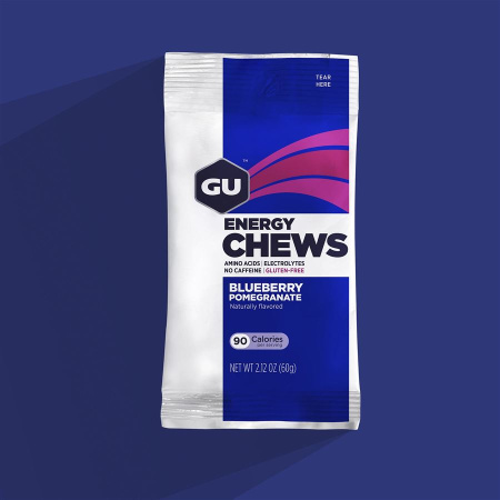 detail GU Energy Chews 60g Blueberry Pomegranate