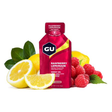 detail GU Energy Gel 32g Raspberry Lemonade