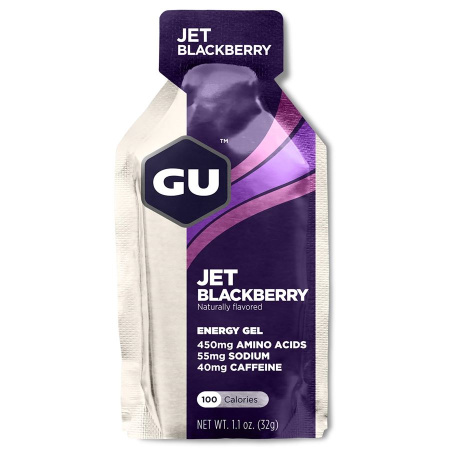 detail GU Energy Gel 32g Jet Blackberry