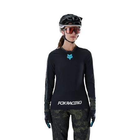 detail Fox W Defend Thermal Jersey Lunar