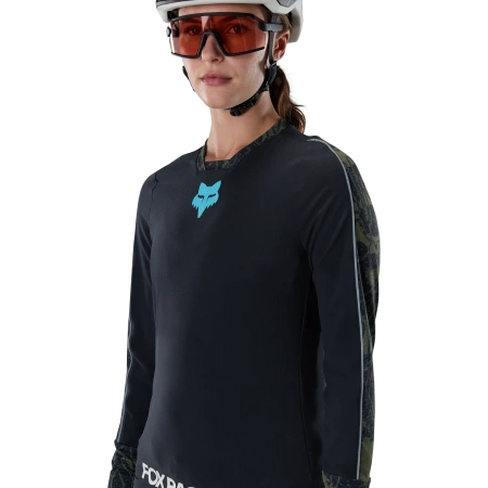 detail Fox W Defend Thermal Jersey Lunar