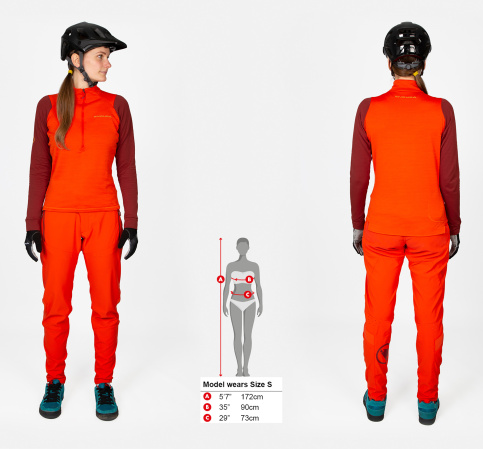 detail Endura Wms SingleTrack Fleece