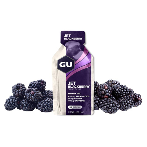 GU Energy Gel 32g Jet Blackberry