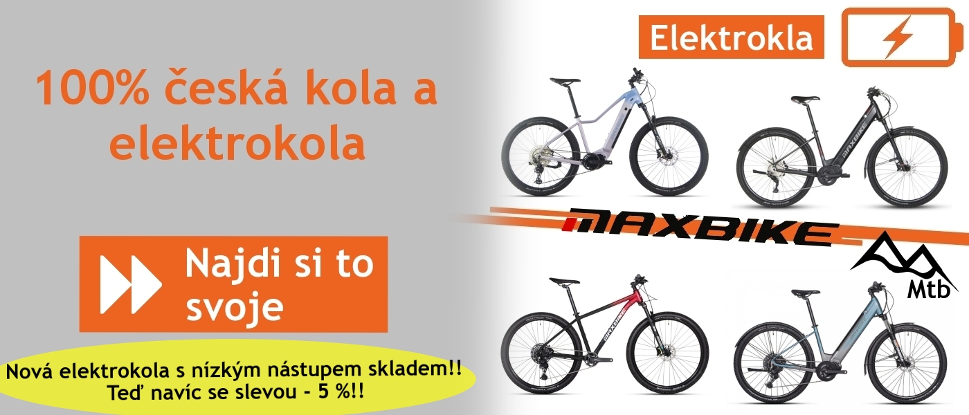Maxbike elektrokola The BIKE - nízký nástup