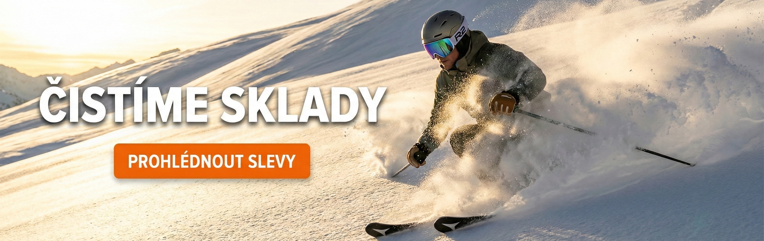 lyžařský výprodej