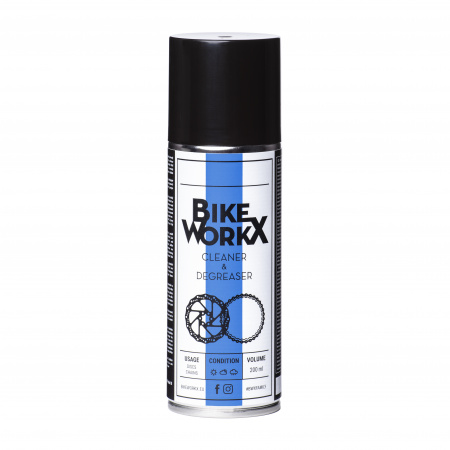detail BikeWorkx Cleaner & Degreaser sprej 200ml