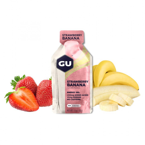 GU Energy Gel 32g Strawberry Banana