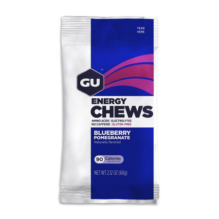 detail GU Energy Chews 60g Blueberry Pomegranate