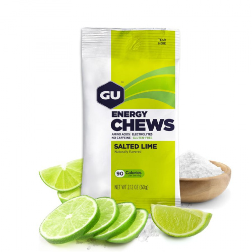 GU Energy Chews 60 g Salted Lime