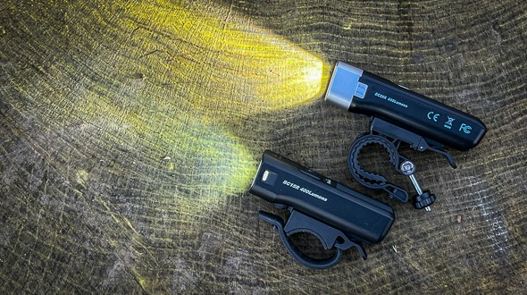 cyklistická svítilna Fenix BC15R a  Fenix BC25R,